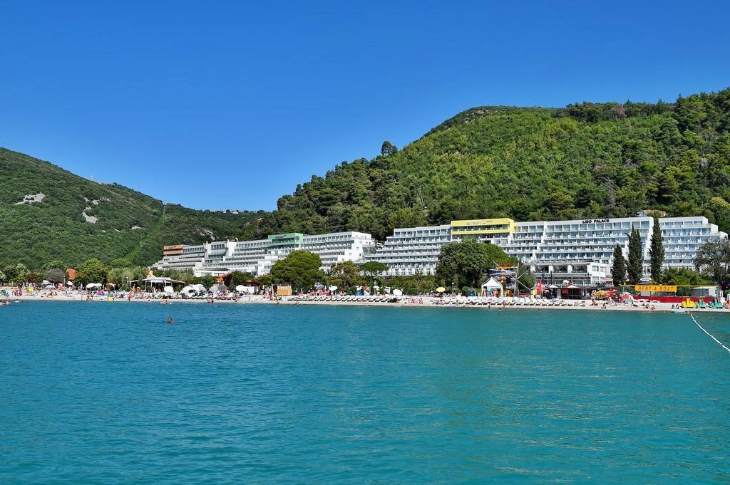 Horvátország, Isztria, Rabac, Hotel Mimosa/Lido Palace, tenger