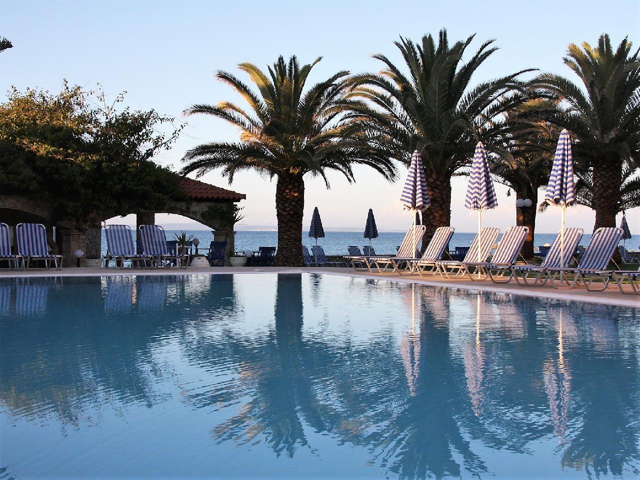 Görögország, Zakynthos, Argassi, Zakanta Beach Hotel, medence