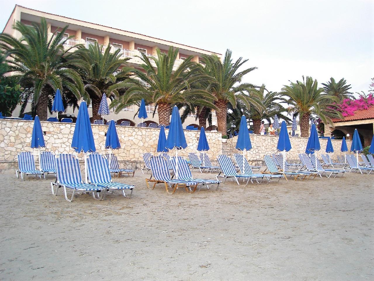 Görögország, Zakynthos, Argassi, Zakanta Beach Hotel, tengerpart