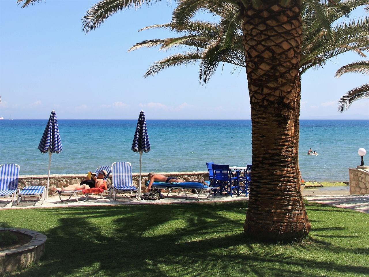 Görögország, Zakynthos, Argassi, Zakanta Beach Hotel, tenger