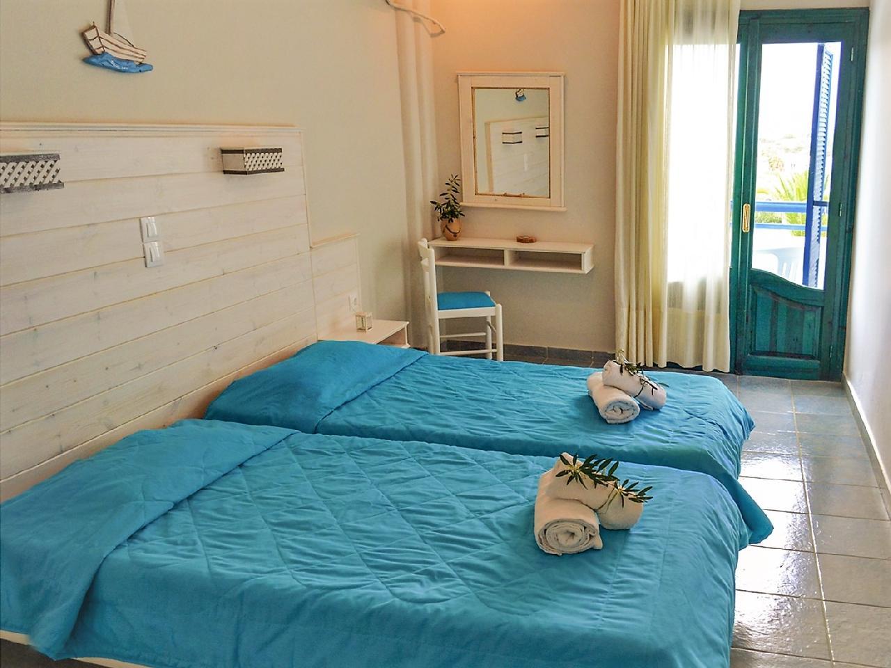 Görögország, Karpathos, Amoopi, Blue Sea Hotel, szoba