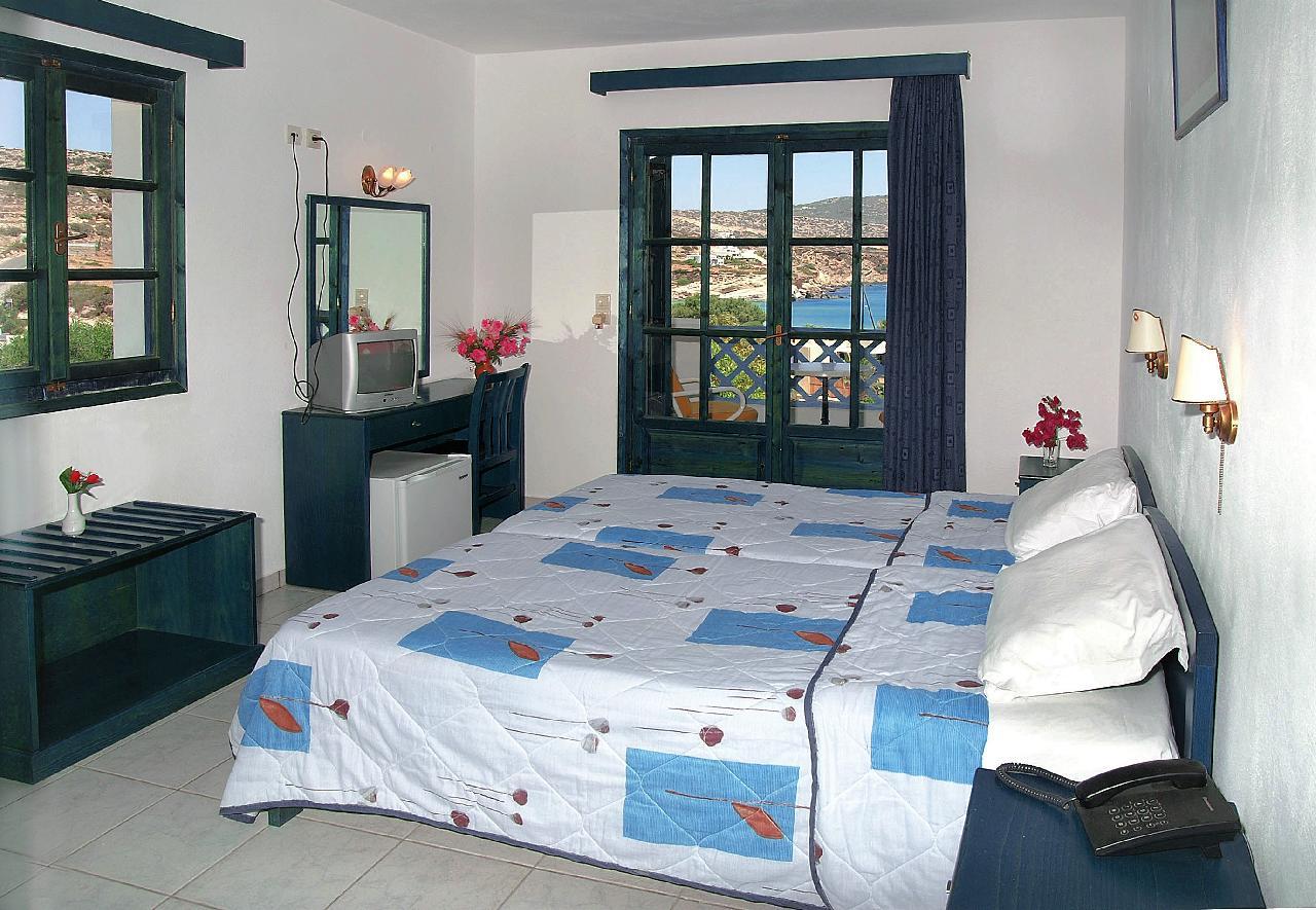 Görögország, Karpathos, Amoopi, Votsalakia Beach Hotel, szoba