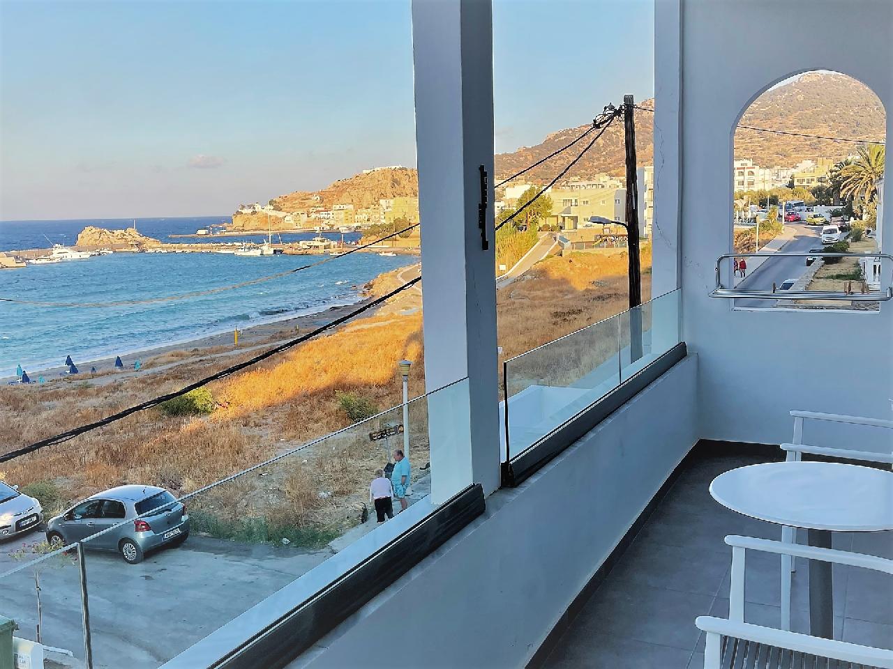 Görögország, Karpathos, Pigadia, Alos Suites (ex Possirama Bay), erkély