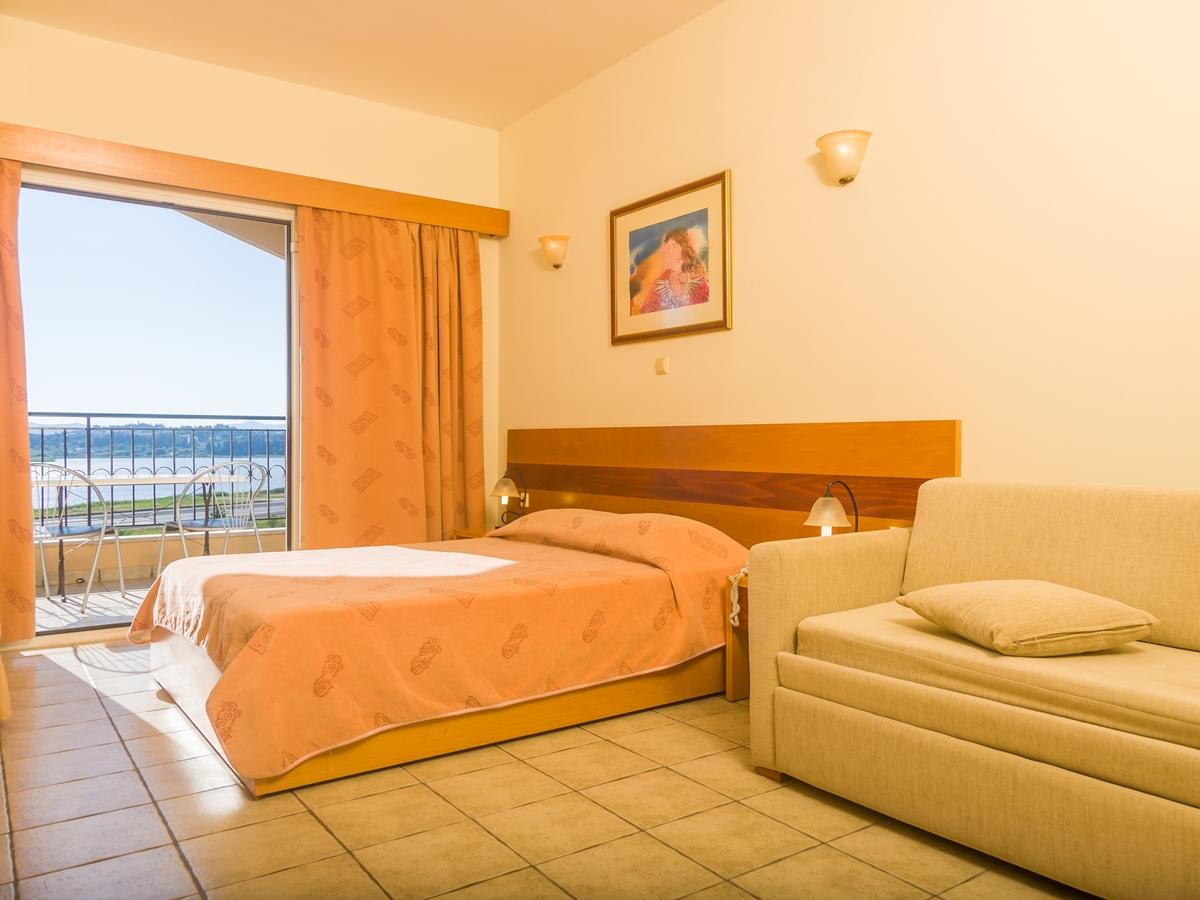 Görögország, Korfu, Kanoni, Hellinis Hotel, szoba