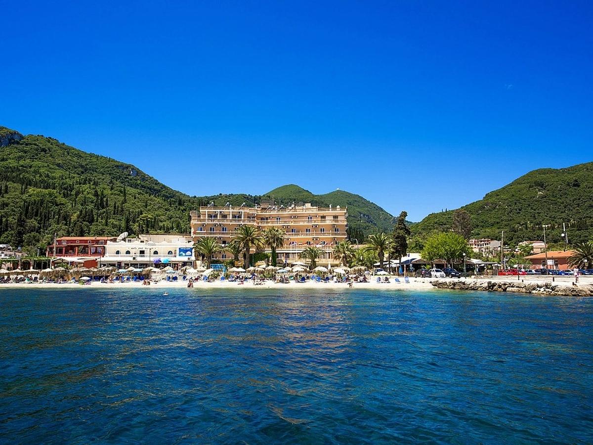 Görögország, Korfu, Benitses, Potamaki Beach Hotel, tenger