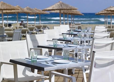 Görögország, Kréta, Nyugat-Kréta, Chania. Georgioupolis, Anemos Luxury Grand Resort, étterem