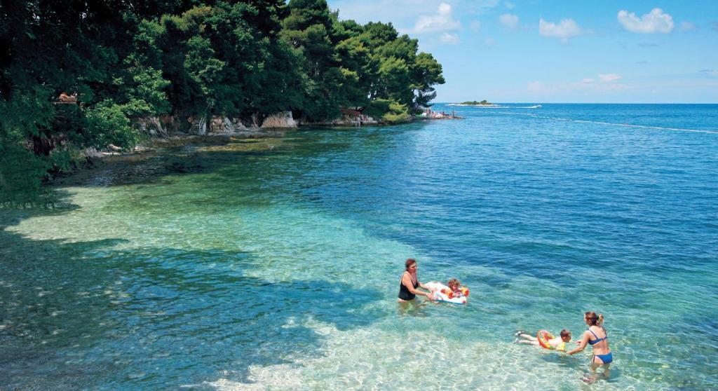 Horvátország, Isztria, Porec, Vila Galijot Plava Laguna, tengerpart