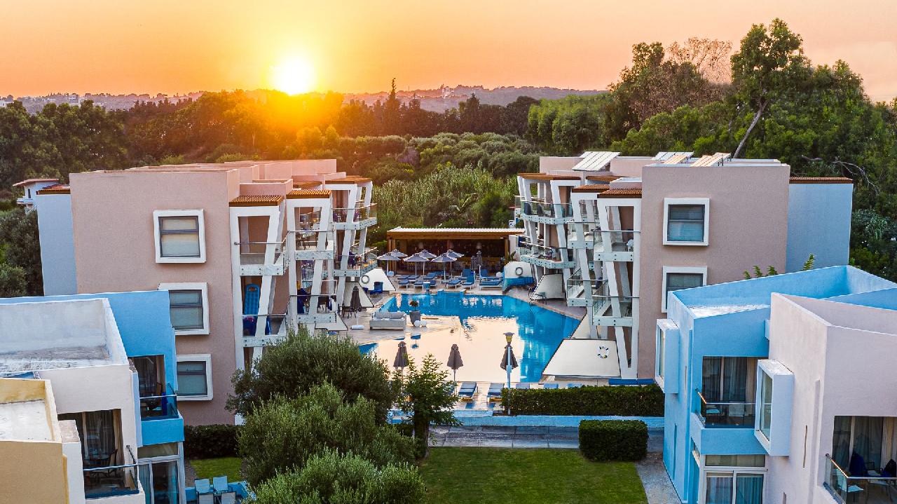 Görögország, Rodosz, Kalithea, Eden Roc Resort Hotel, külső