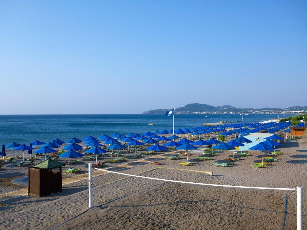 Görögország, Rodosz, Faliraki, Esperides Beach Rresort, tengerpart