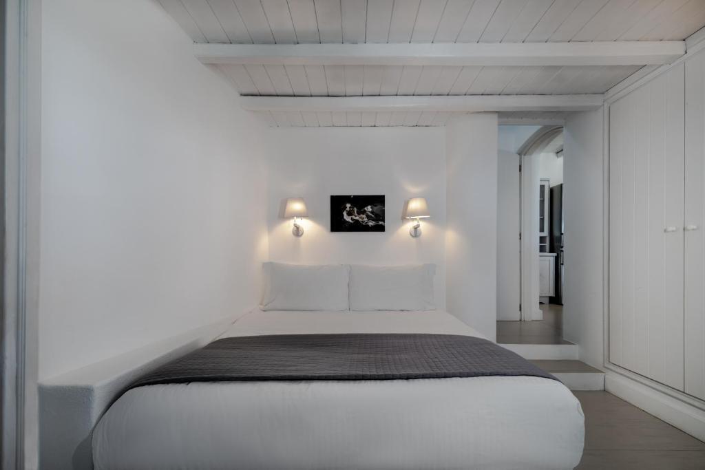 Görögország, Santorini, Vourvoulos, Anema Hotel, szoba