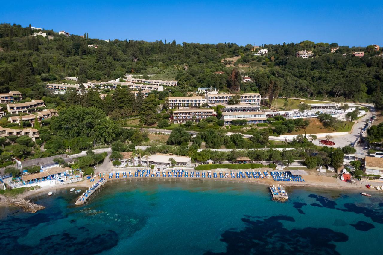 Görögország, Korfu, Perama, Aeolos Beach Resort, külső