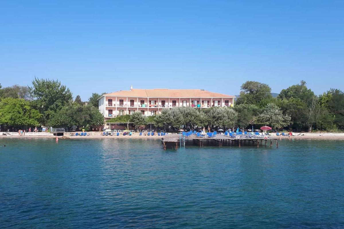 Görögország, Korfu, Dassia, Dassia Beach Hotel, tenger