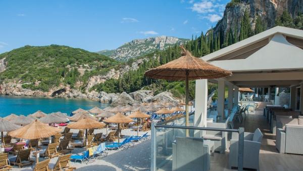 Görögország, Korfu, Liapades, Blue Princess Beach Hotel & Suites, bár