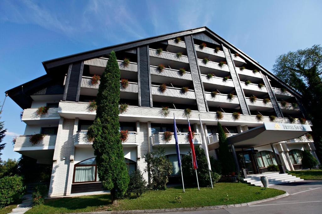 Szlovénia, Bled, Hotel Savica Garni, külső
